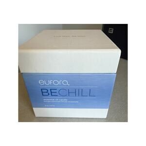 New In Box Eufora Be Chill Essential Oil Candle 8 oz